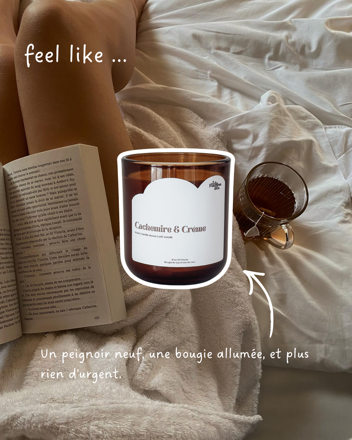Bougie Cachemire Crème