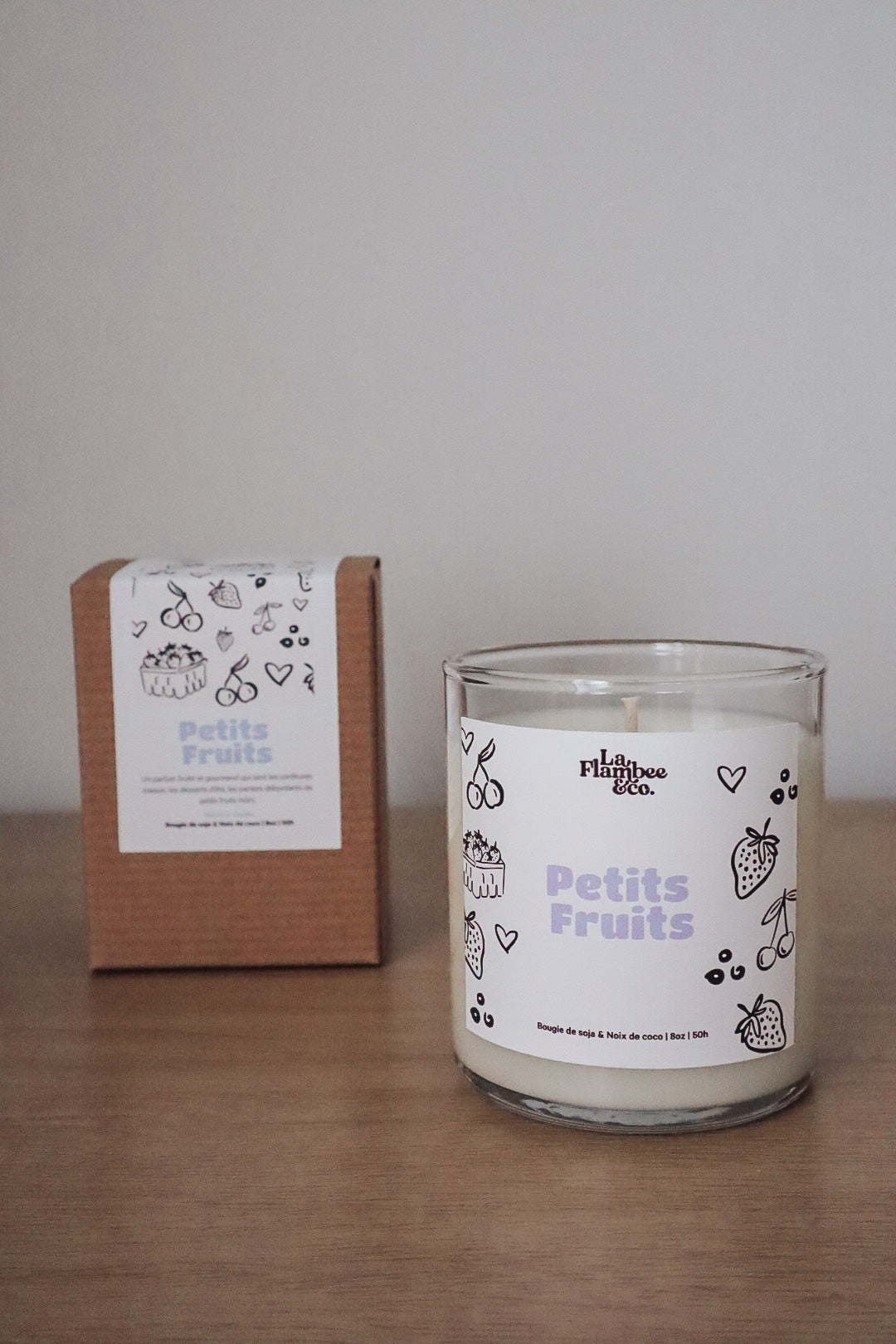 Bougie petits fruits
