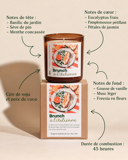 Bougie Brunch à l'italienne