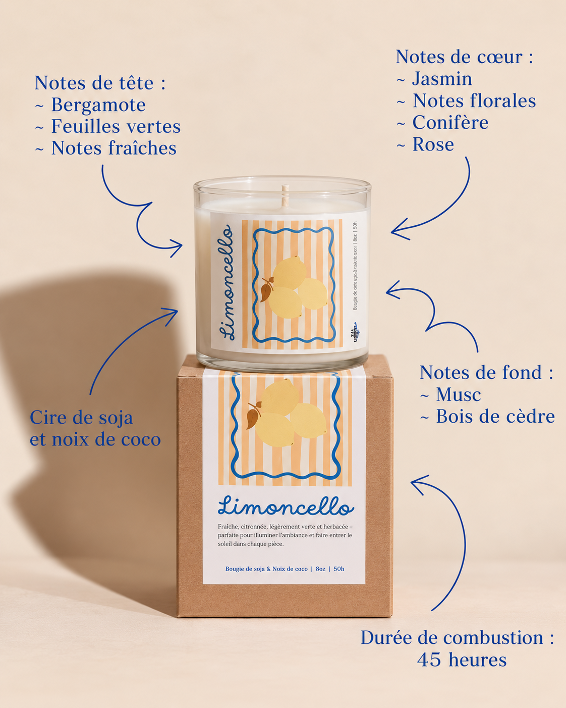 Bougie Limoncello