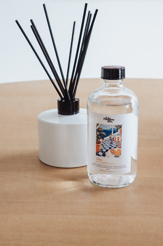 Recharge pour diffuseur à roseaux – Côte Amalfitaine - 7oz