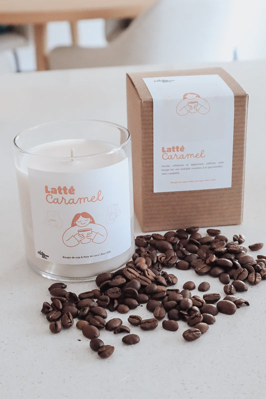 Bougie Latté Caramel