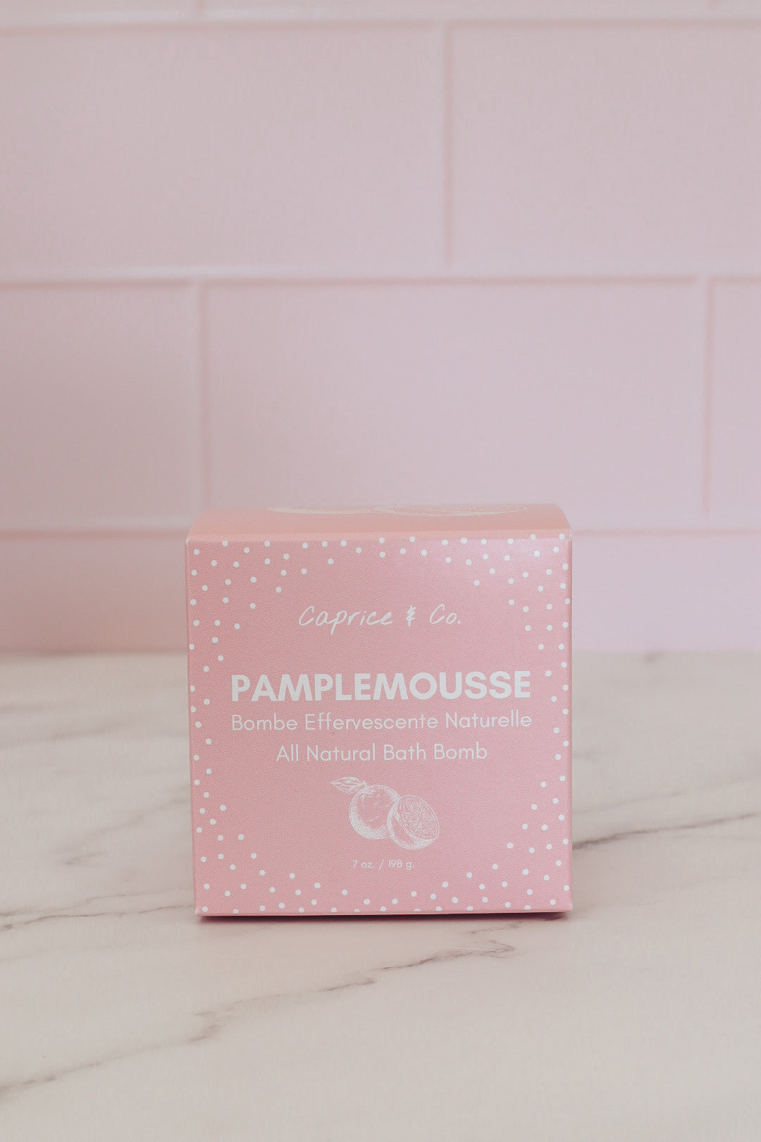 Bombe de bain Caprice & Co. Pamplemousse