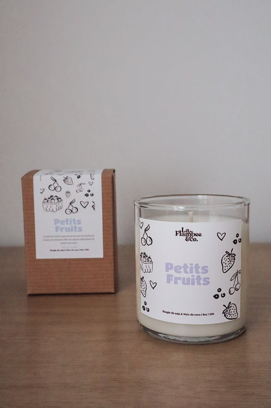 Bougie petits fruits