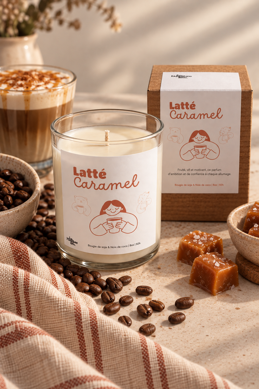 Bougie Latté Caramel