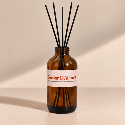 Diffuseur à roseaux Nectar d'Abricot
