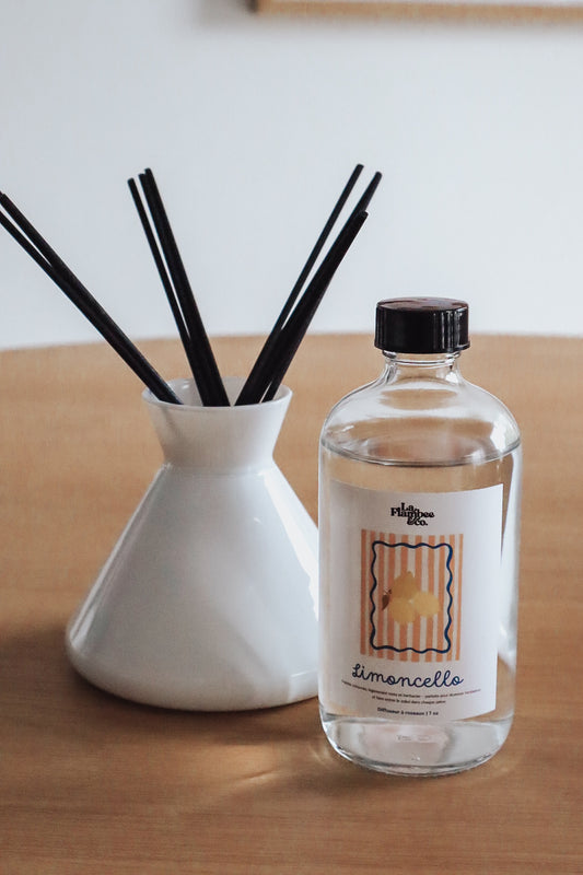 Recharge pour diffuseur à roseaux – Limoncello - 7oz