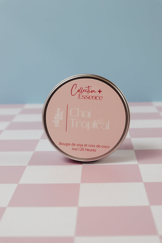 Bougie Chaï tropical