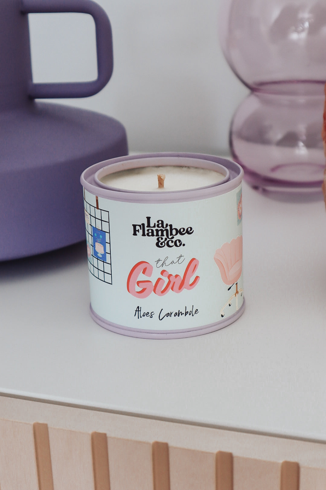 Bougie ''That Girl'' (Ancienne version)