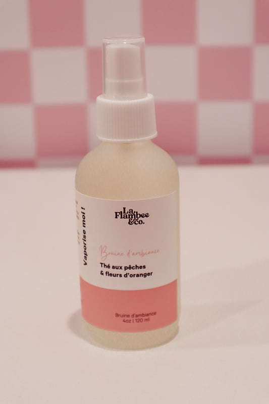 Bruine Thé aux pêches & Fleur d'oranger
