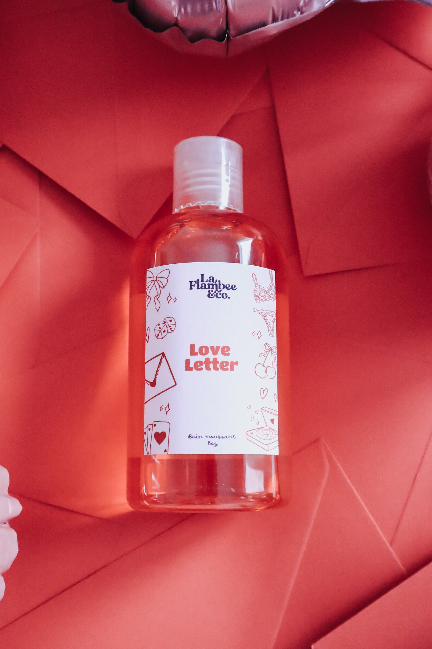 Bain moussant Love Letter – Édition spéciale Saint-Valentin